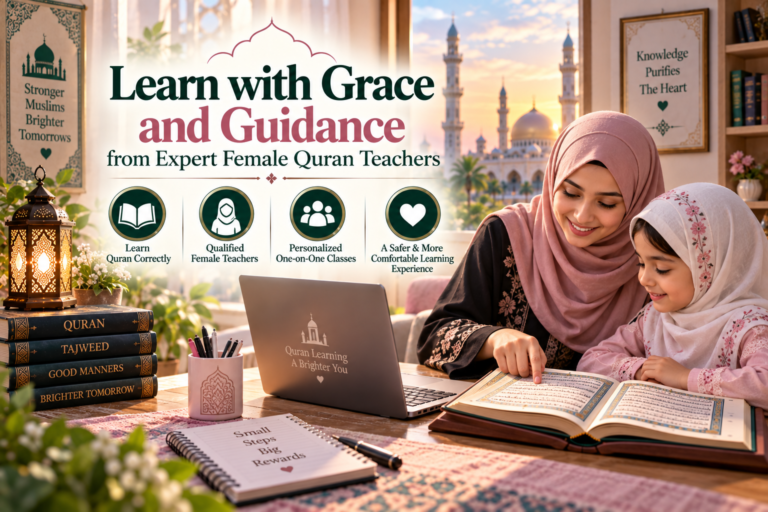 Learn with Grace and Guidance from Expert Female Quran Teachers