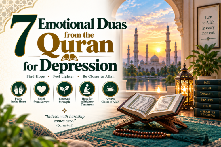 7 Emotional Duas from the Quran for Depression