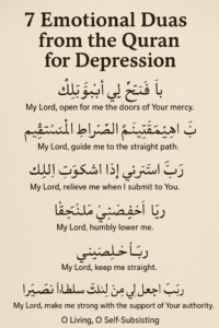 7 Emotional Duas from the Quran for Depression