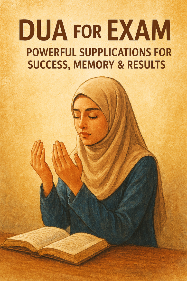 Dua for Exam — Powerful Supplications for Success, Memory & Results
