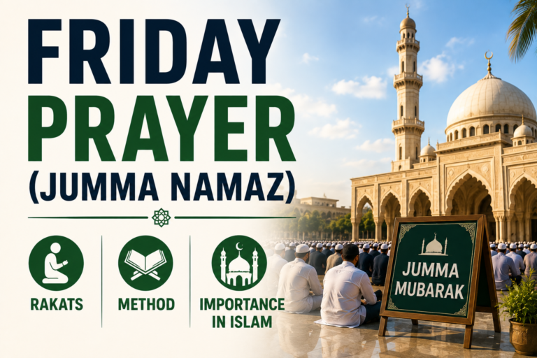 Friday Prayer (Jumma Namaz) Rakats, Method & Importance in Islam