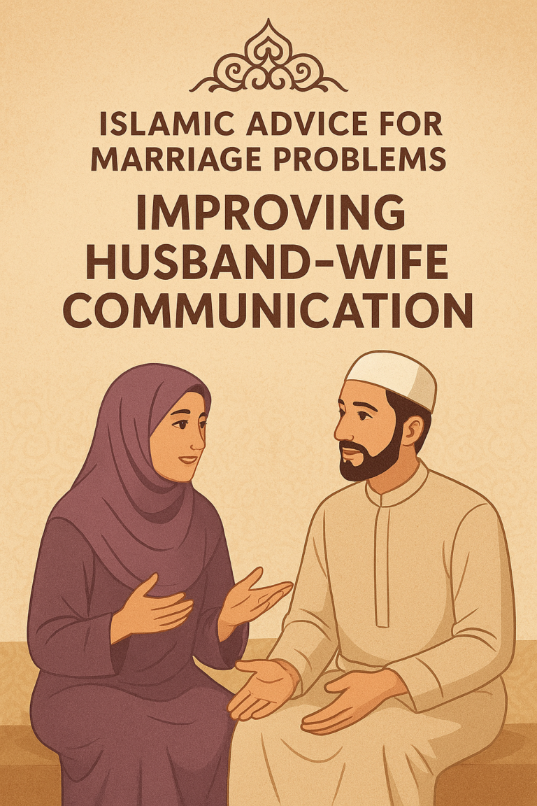 Islamic Advice for Marriage Problems Improving Husband-Wife Communication