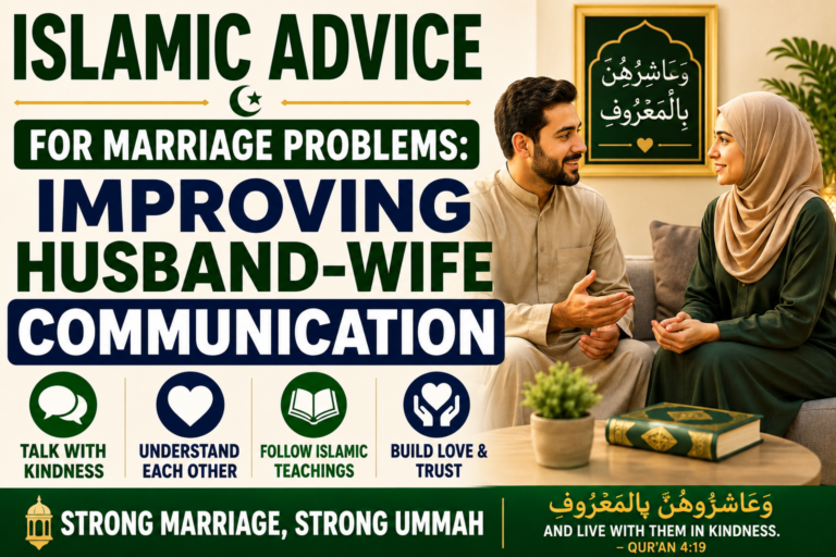 Islamic Advice for Marriage Problems Improving Husband-Wife Communication