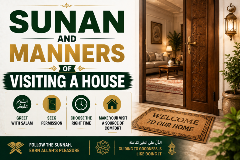 16 Sunan and Manners of Visiting a House