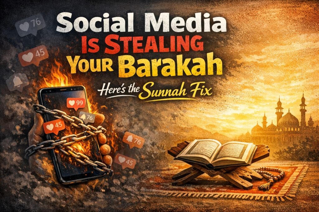 Social Media Is Stealing Your Barakah – Here’s the Sunnah Fix