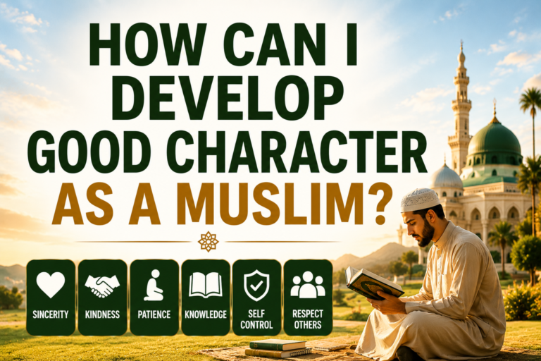 How Can I Develop Good Character as a Muslim