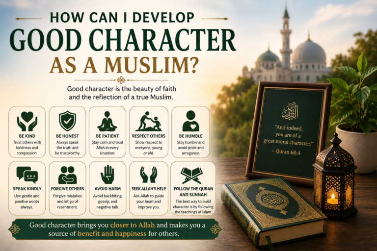 How Can I Develop Good Character as a Muslim?