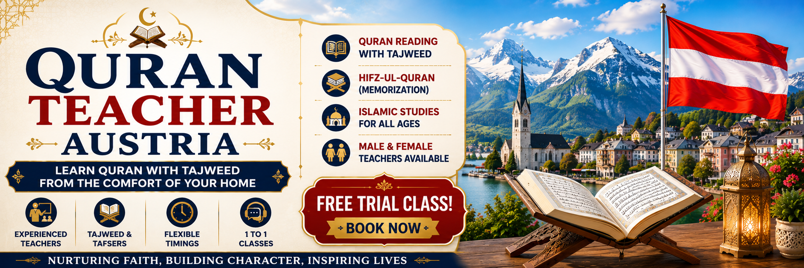 Online Quran Teacher Austria