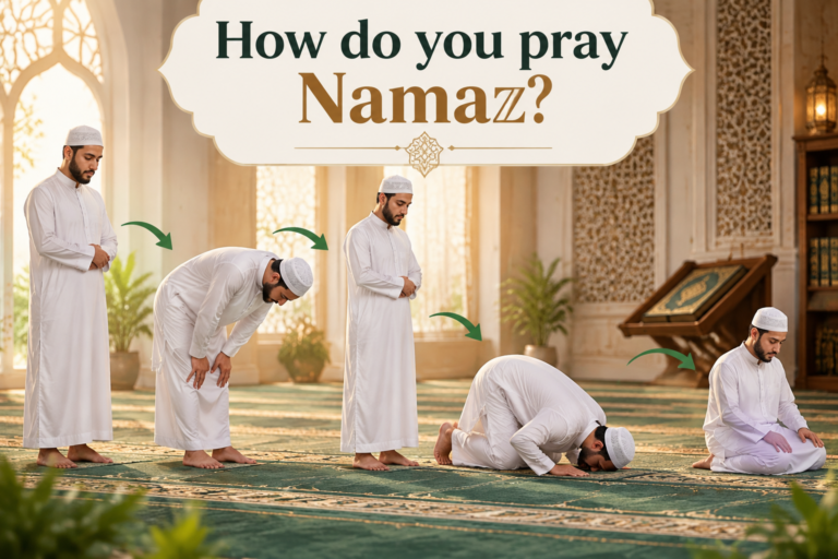 How do you pray Namaz