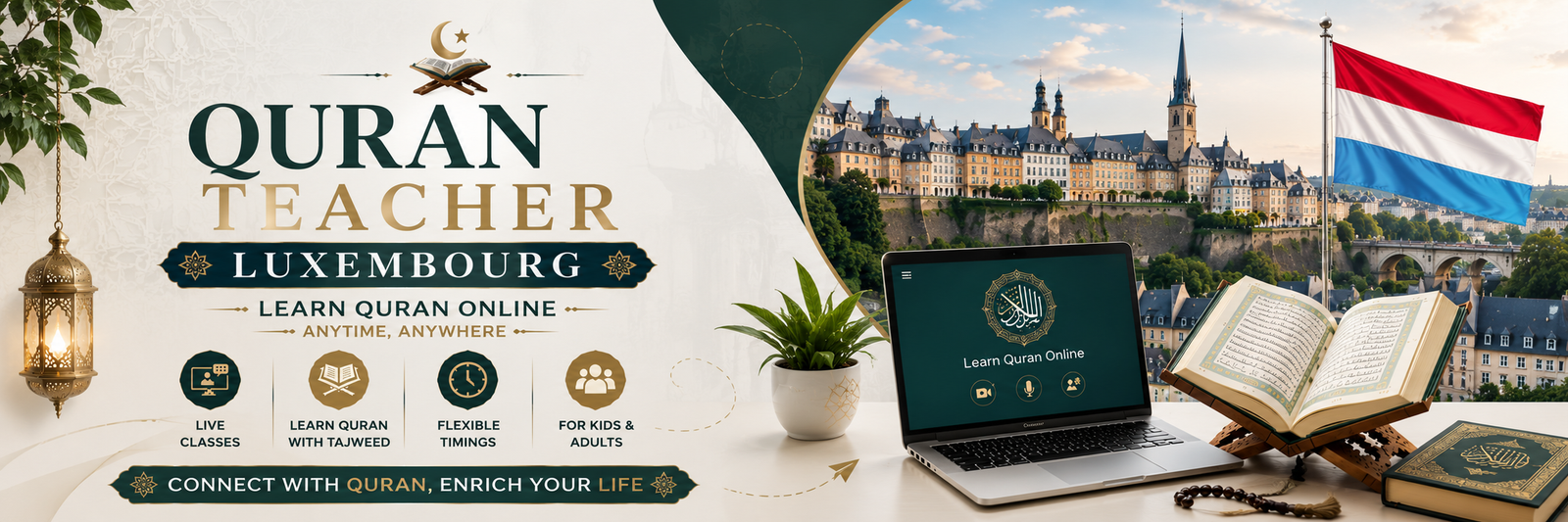 Quran Teacher in Luxembourg