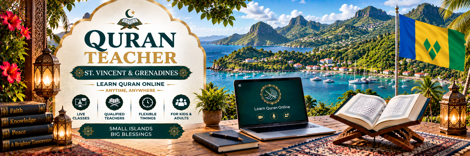 Quran Teacher St. Vincent & Grenadines
